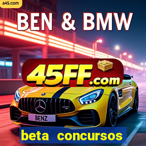 beta concursos senha apostila
